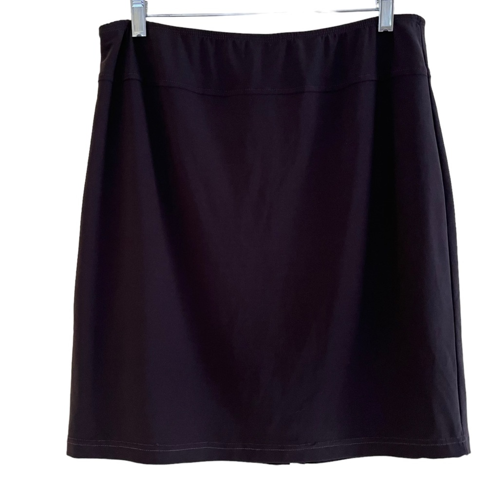Frank Lyman Design Black Lightweight Knit Pencil Skirt 12